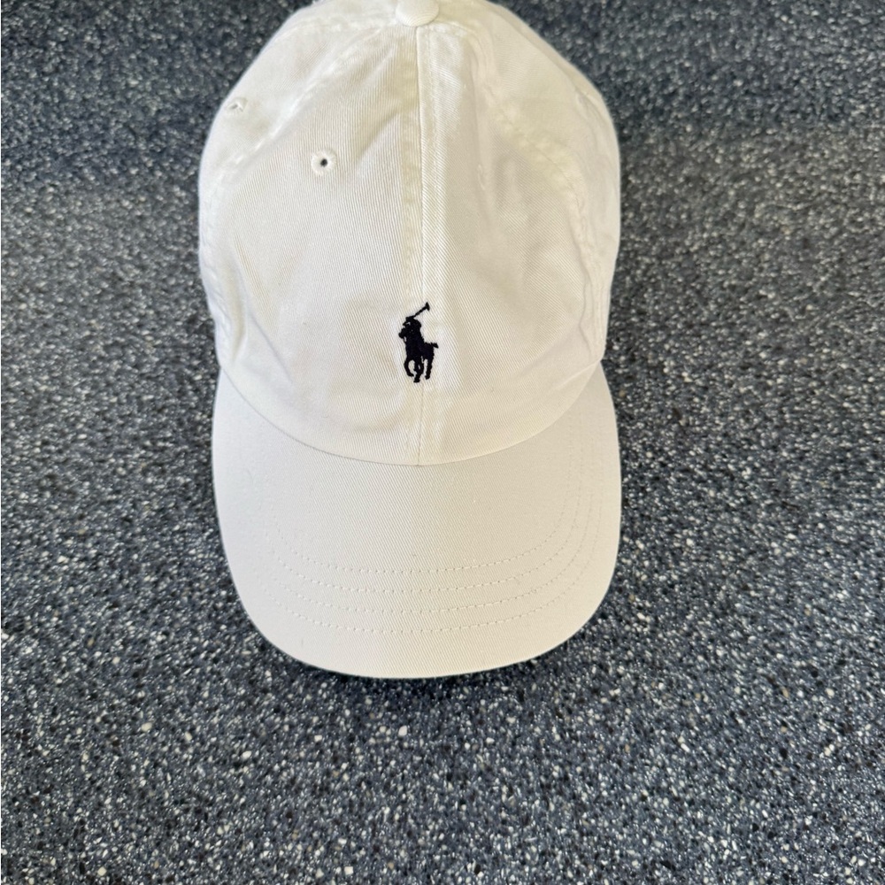 Polo by Ralph Lauren White Structured Hat